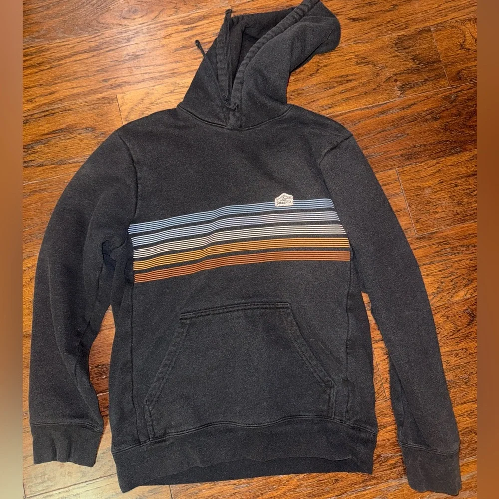 Patagonia Line Logo Ridge Stripe Uprisal Unisex Hoodie - Picture 1 of 4